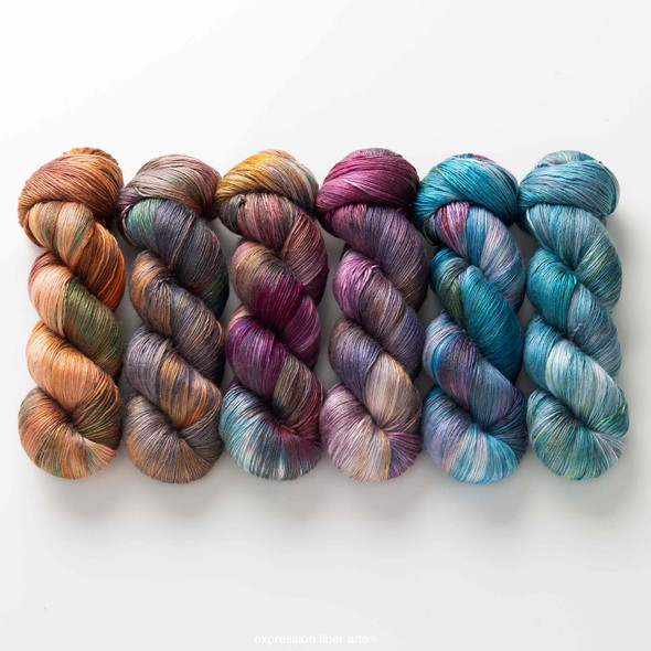 Adventurous Hues 'PEARLESCENT' FINGERING KIT