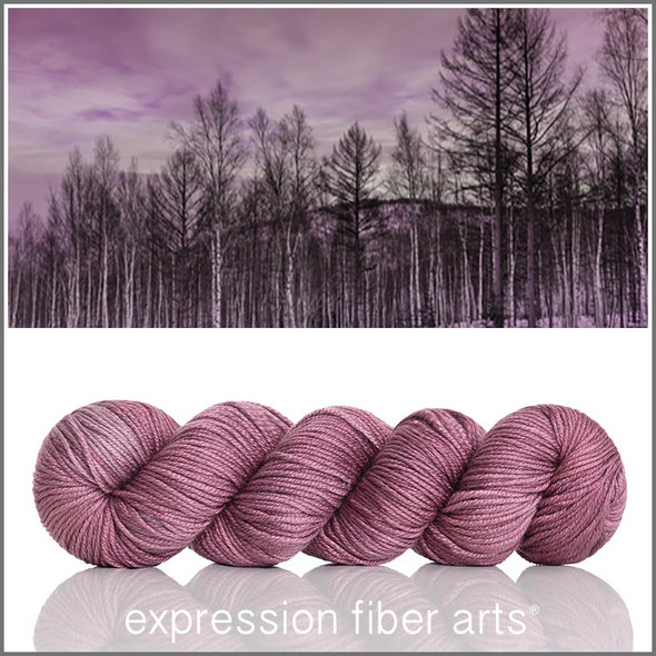 Birch Forest Sunset 'CREMA' WORSTED