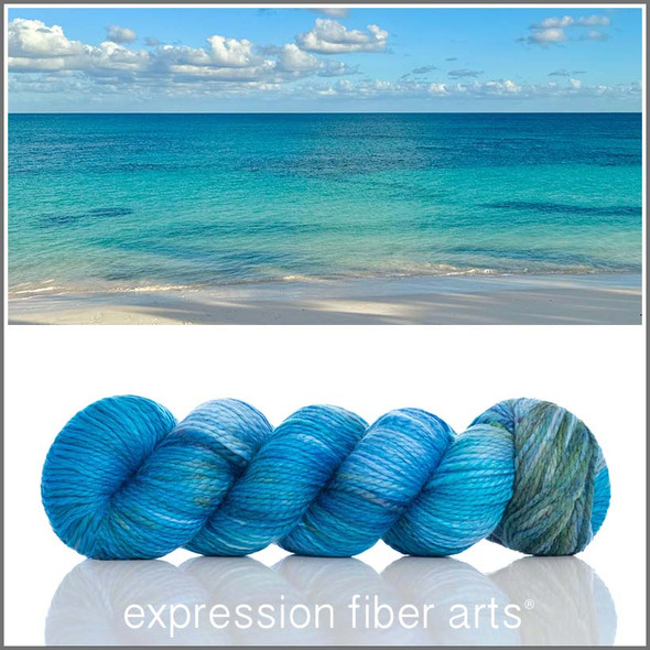 Caledonia Blue 'BUTTERY' WORSTED