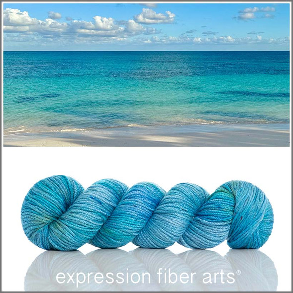 Caledonia Blue 'CREMA' WORSTED