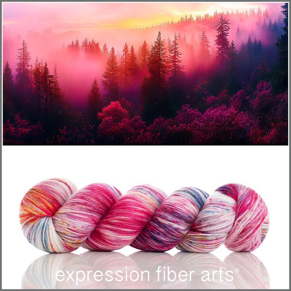 Fuchsia Fog 'SINCERE' SOCK