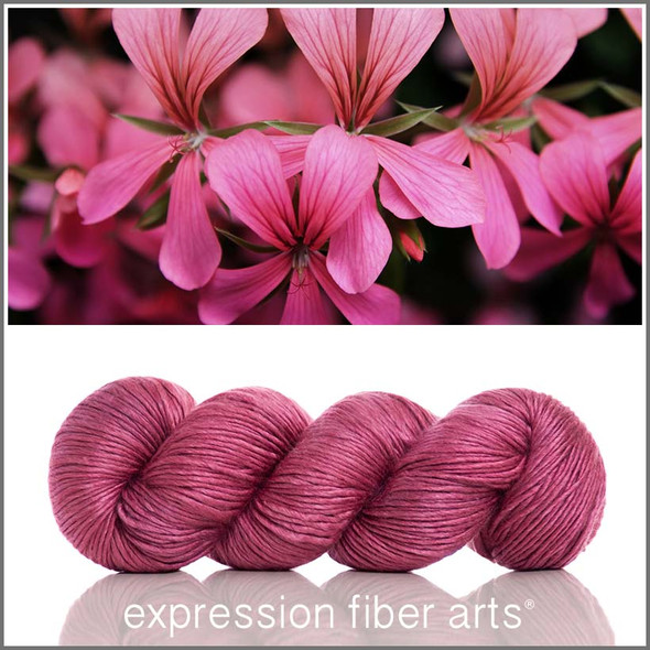 Geranium Glow 'PEARLESCENT' WORSTED