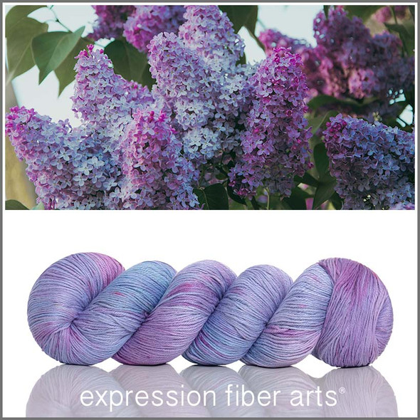 Gramma's Lilacs 'CALMING COTTON' FINGERING