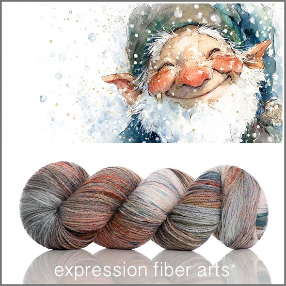 Grampa Winter McSparkles 'CASHSILK' SOCK