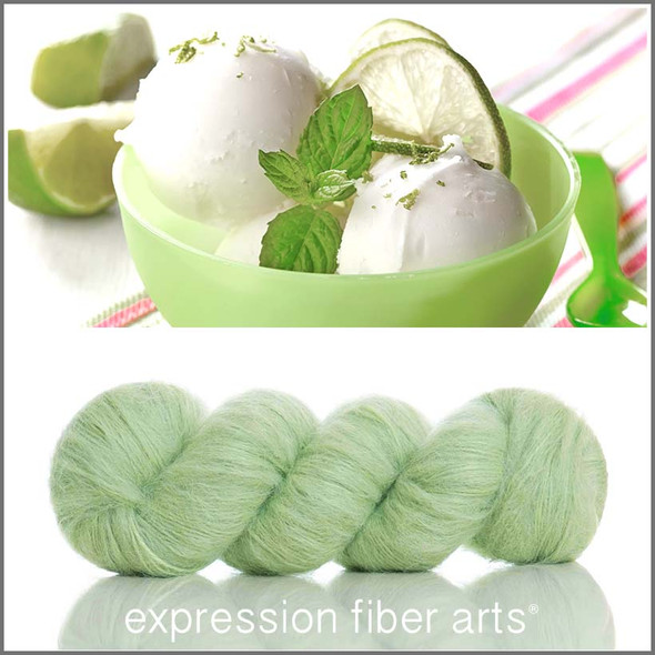 Lime Sorbet 'SUGAR FLUFF' FINGERING