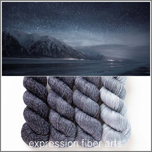 Midnight Hues 'SPARKLE' DK KIT