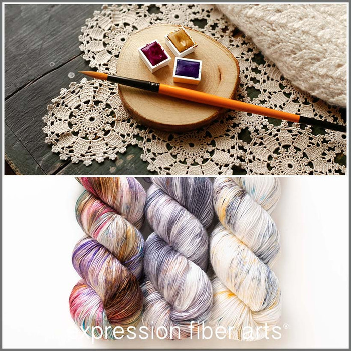 Painterly Hues 'PEARLESCENT' FINGERING KIT
