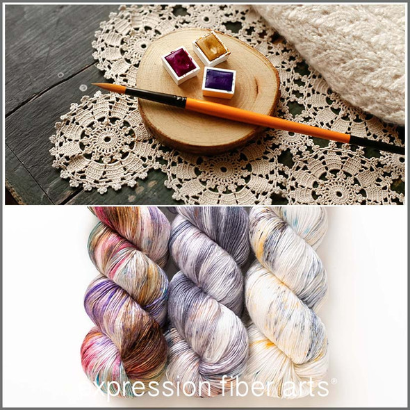 Painterly Hues 'PEARLESCENT' FINGERING KIT