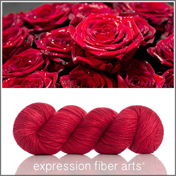 Scarlet 'PEARLESCENT' WORSTED