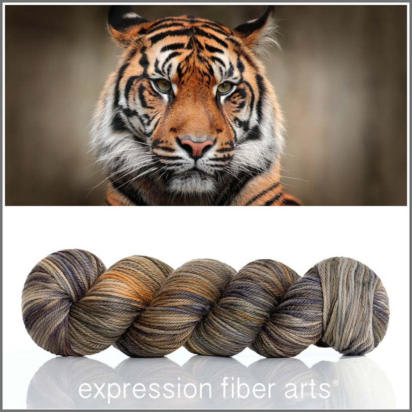 Sumatran Tiger 'ENDURING' WORSTED